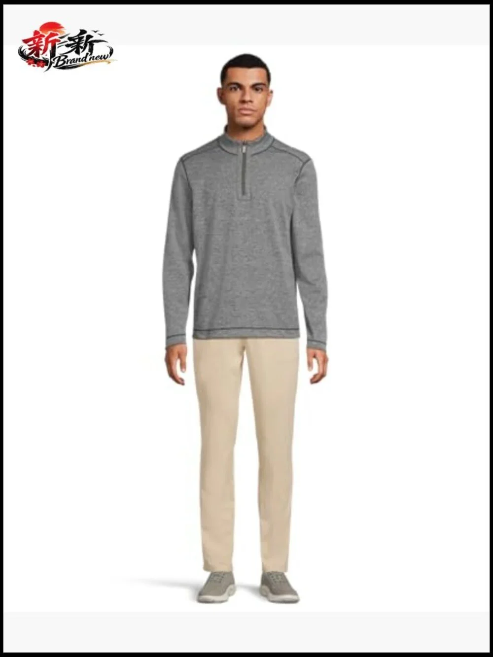 Performance Reversible Quarter-zip Sweater